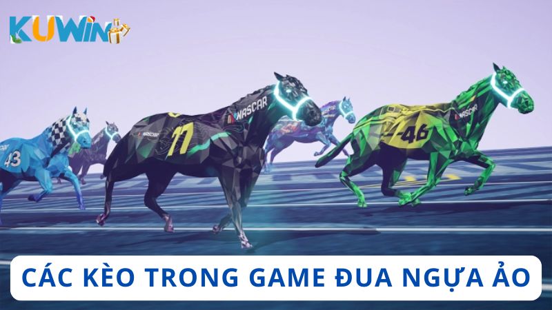 Kèo cược trong game Đua ngựa 3D trực tuyến