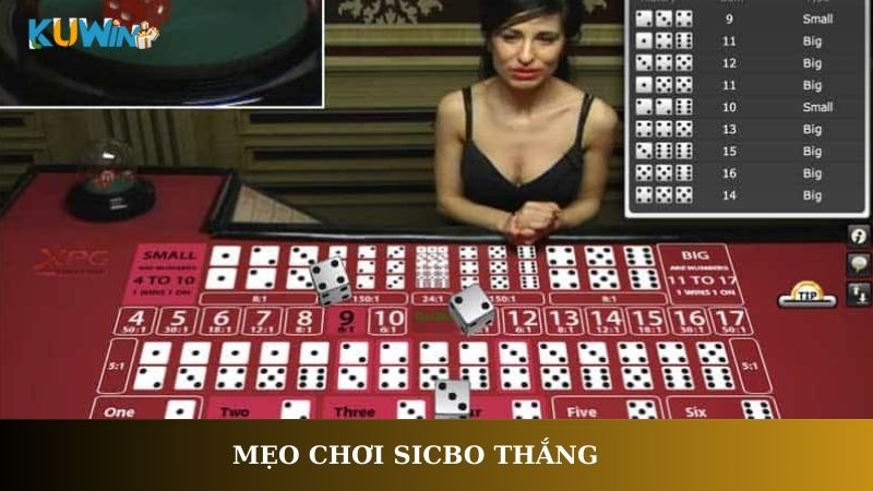 Mẹo chơi Sicbo thắng